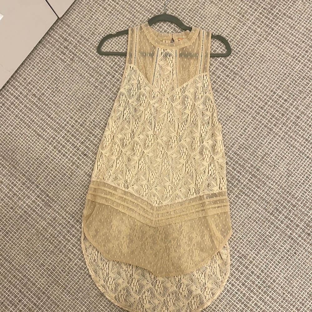 Free people high neck tank top